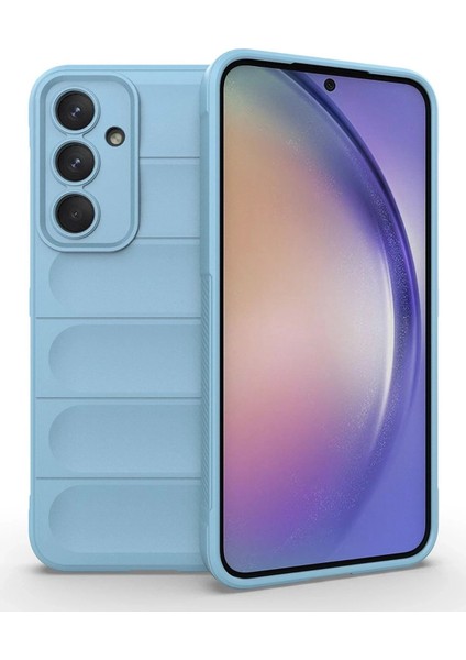 Samsung Galaxy M14 5g Kılıf Optimum Silikon - Sky BLUE-(5796) - ME001W-51JI57