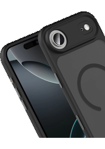 Apple iPhone 17 Air Megane Magsafe Kapak - Siyah fiyatları