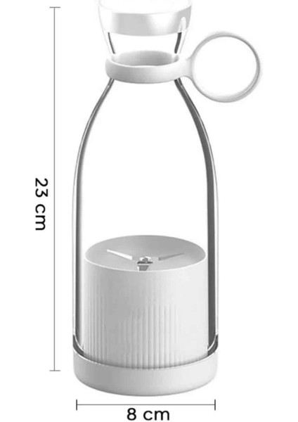 Taşınabilir Kablosuz Şarjlı Kişisel Smoothie El Blender Mini Meyve Sıkacağı - ME001W-51M456 indirimleri