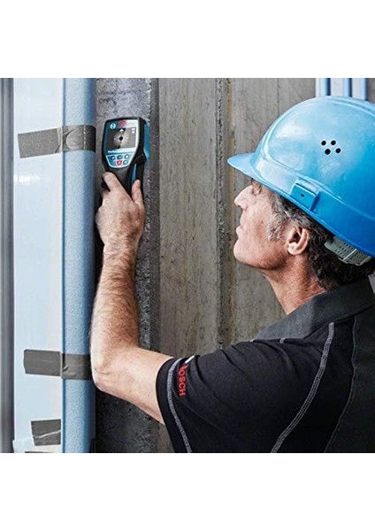 Professional D-Tect 120 Duvar Tarama Cihazı (Tarama Alanı: 120 Mm, Akım Geçen ve Geçmeyen Kabloların, Metal, Plastik Boruların Bulunması, Usb-C Kablosu, 4 x Aa Pil, Akü Adaptörü, Taşıma Çantası)