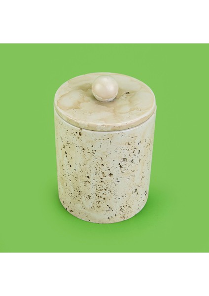 Bath Traverten Görünümlü Çöp Kovası - Gri - 2 Lt modelleri