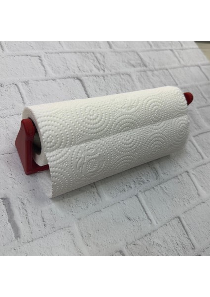 Kırmızı Peçete Askısı Mutfak Duvar Tipi Peçetelik Organizer - BI001V-4YVO59 fırsatları