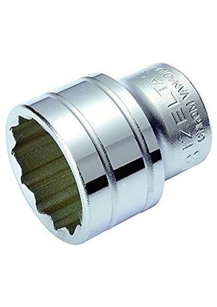 1419061047 1 7/8" Sae 3/4" On Iki Köşe Lokma Anahtar, Krom, 7/8" Sae