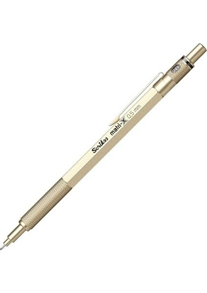 Matri-X Versatil 0.5 mm Metalik Altın Şeffaf Amb.