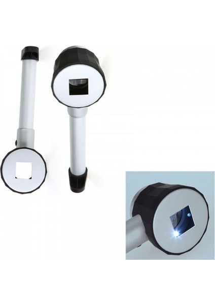 10X Büyütmeli Tekstilciler Için Ölçek Kalite Kontrolü Pipo Modeli Büyüteç fırsatları