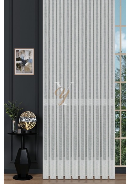 6021 Tül Perde V-Ekru fiyatları