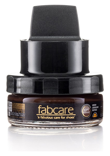 Fabcare Ayakkabı Boyası Krem Koyu Kahve (2 Adet)