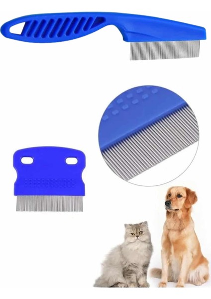 4'lü Bit Evcil Hayvan Tarak Seti Kedi Köpek Bit Tarak Seti Pire Tarağı - ME001W-51LIG0 fırsatları