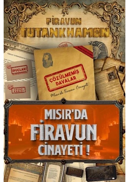 Çözülmemiş Davalar Mısır Da Firavun Cinayeti CDL04 fiyatları
