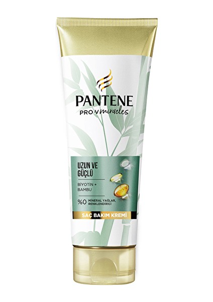 Miracles Bambu & Biotin Uzun ve Güçlü Serisi Saç Bakım Kremi 275 ml (4 Adet)