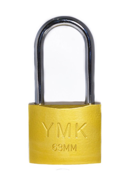 Eko Sarı Boyalı Uzun Kancalı Asma Kilit 32MM