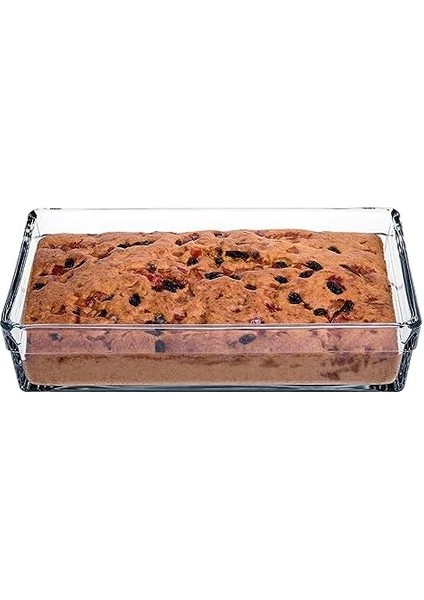 Borcam Premium Dikdörtgen Tepsi, 20 cm x 29 Cm, Şeffaf, 2.5 Litre fiyatları