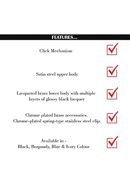 51 Versatil Kalem Siyah modelleri