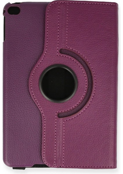 iPad Mini 4 Kılıf 360 Tablet Deri Kılıf - MÜRDÜM-(5796) - BI001V-4YP5A9 fiyatları