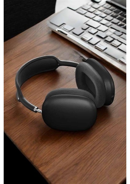 P9 Plus Kulaklık Siyah Bluetooth Bağlantılı Kulak Üstü Kablosuz Anc Özelliği - BI001V-4Z29R indirimleri