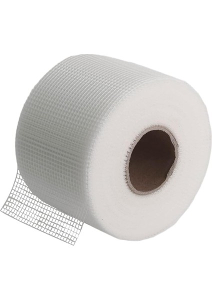 Yapışkanlı Derz Bandı 90 Metre Iç Dış Cephe Sıva Filesi 10 cm Tamir Sıvası Yalıtım Montalama Bant