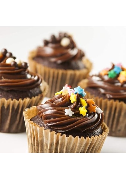 Kek Kapları, 100&APOS;LÜ Paket Profesyonel Mutfak Gereci, Anti-Yapışkan Yüzeyli, Fırın ve Mikrodalga Uyumlu, ve Muffinler Için (Kahverengi) fiyatları