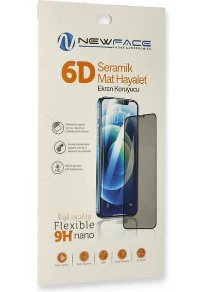 iPhone 12 Pro 6d Mat Seramik Hayalet Nano Ekran Koruyucu fiyatları