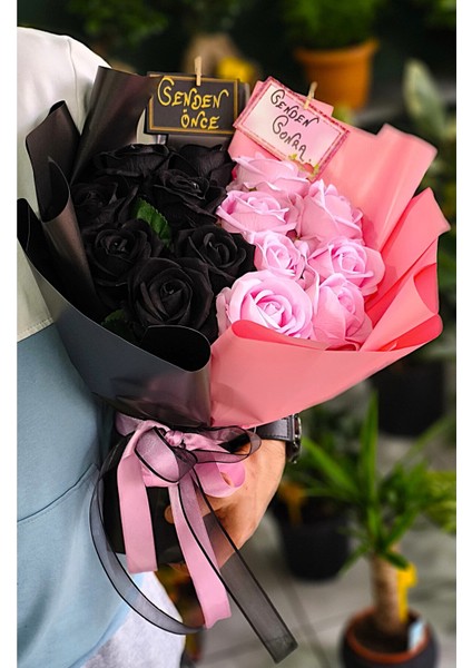 Senden Önce Senden Sonra Gül Buketi A Kalite Kadife Gül Sevgiliye Eşe Doğum Günü Yıl Dönümü Hediyesi fiyatları