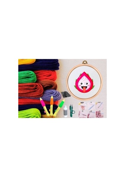 Punch Seti Nakış Seti Kasnaklı Kendin Yap Seti Seri 140