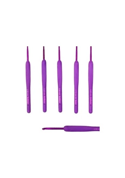 Örgü Tığ Purple 3 Numara