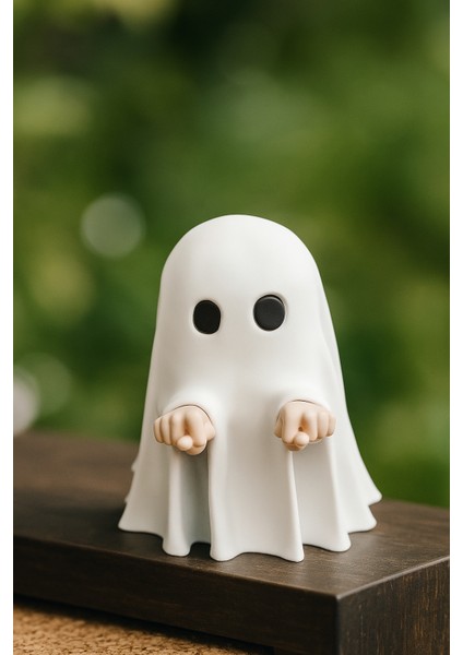 Nah Çeken Hayalet Figür – Komik Dekoratif Obje – Eğlenceli Masaüstü Figür – Esprili Hediye 7,5 cm