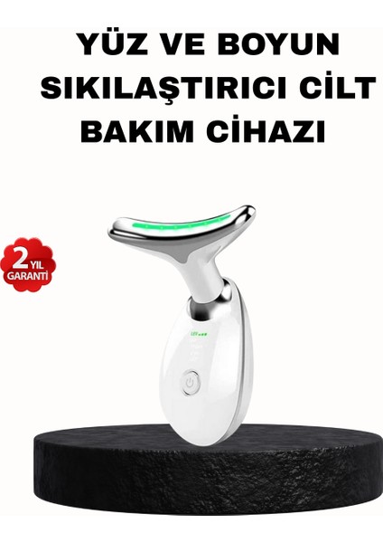 Ems Mikro Akım Yüz ve Boyun Sıkılaştırıcı Cihaz 7000 Vpm Titreşim Isı Tera - ME001W-51UNT