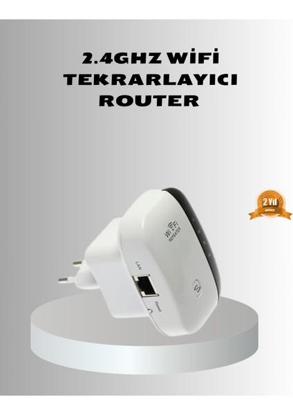 2.4g Wifi Sinyal Çoğaltıcı Router Genişletici Güçlü Antenli - BI001V-4YW2M5