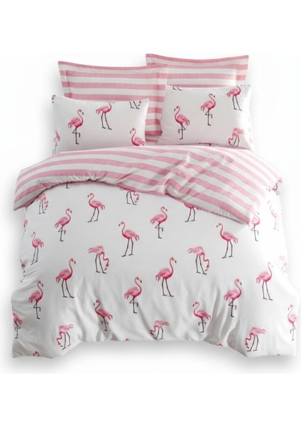 Maylin Pudra Çift Kişilik Kolay Ütülenir Nevresim Takımı indirimleri