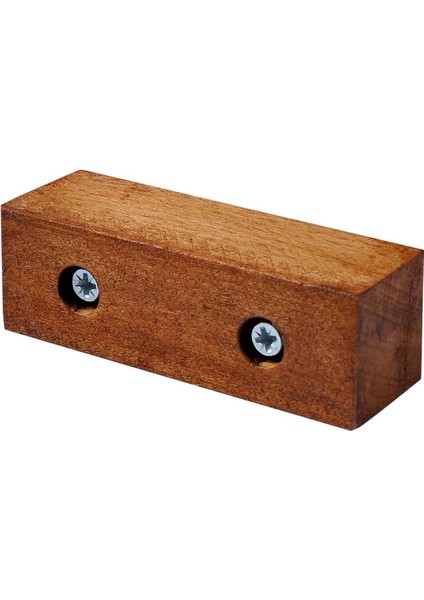 Masa Mobilya Koltuk Ayak Yükseltici 4&apos;lü Set Boy 25 mm En 8 cm Kahverengi fiyatları