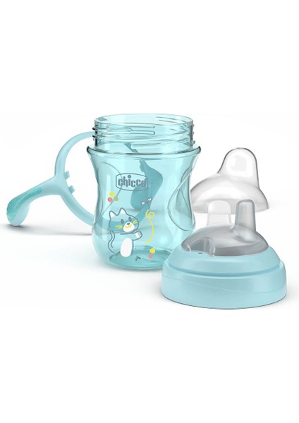 Yumuşak Uçlu Alıştırma Bardağı 4+ Ay 200 ml Erkek (5 Adet) modelleri