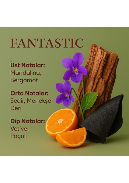 Machuu | Fantastıc Erkek Parfüm 50 ml | Derimsi – Odunsu | Extrait De Parfum modelleri