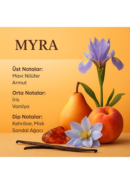 Machuu | Myra Kadın Parfüm 50 ml | Meyveli – Çiçeksi | Extrait De Parfum fırsatları