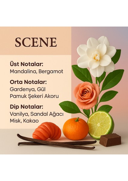 Machuu | Scene Kadın Parfüm 50 ml | Fresh – Çiçeksi | Extrait De Parfum modelleri