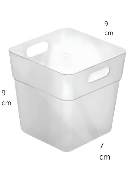 Çok Amaçlı Düzenleyici Set, 6&apos;lı Beyaz Plastik Organizatör, Buzdolabı ve Mutfak Çekmece Düzenleyici fiyatları