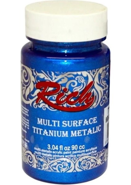 Rich Multi Surface Titanium 2562 Mavi Metalik 90 cc