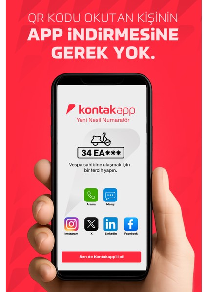 Yeni Nesil Motor Numaratörü 2'li Paket - Numara Gizleyen Motor Numaratörü - Qr Kodlu Motor Etiketi - Dijital Motor Qr’ı - Motor Üstü Yapışkan Numaratör - 0850 ile Iletişim modelleri