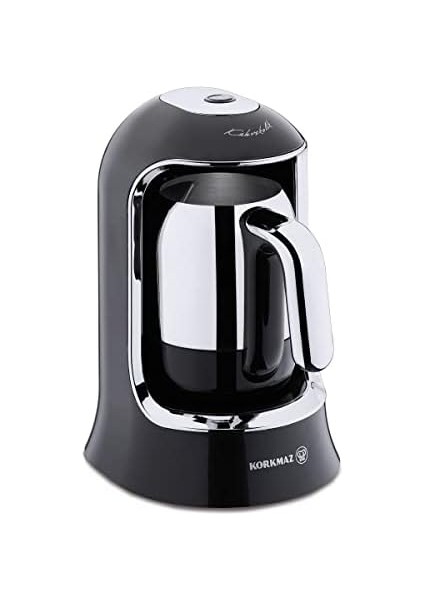 Kahvekolik Siyah/krom Otomatik Kahve Makinesi fiyatları
