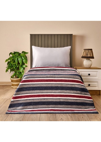 Soft Marea Tek Kişilik Battaniye - Renkli - 150X200 cm