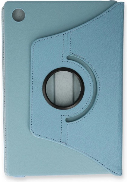 Samsung Galaxy Tab A9 Plus Kılıf 360 Tablet Deri Kılıf - TURKUAZ-(5796) - BI001V-4YK313