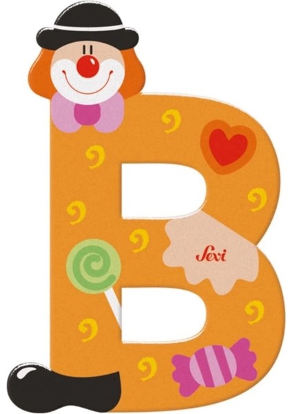 Palyanço Ahşap Harf B