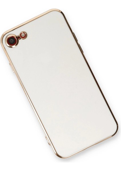 iPhone 7 Kılıf Volet Silikon - BEYAZ-(5796) - ME001W-51AK61 modelleri
