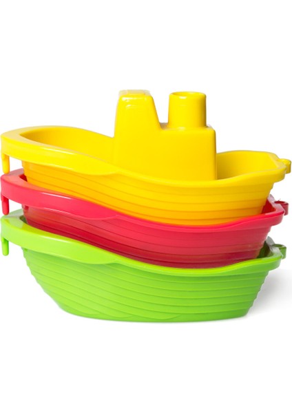 Minik Tekneler 3'lü 1 Adet