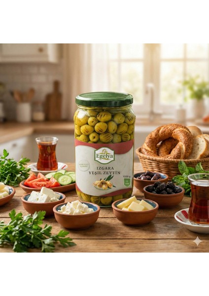 Izgara Yeşil Zeytin 1 kg – Doğal, Katkısız, Koruyucusuz fırsatları
