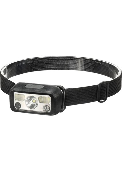 Sensörlü Şarjlı Type-C Çok Amaçlı Kırmızı Işıklı Kafa Lambası Hs-43