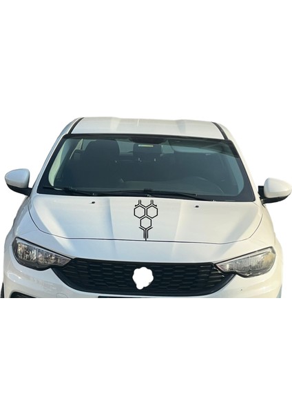 Alfa Romeo Ön Kaput Petek Sticker modelleri