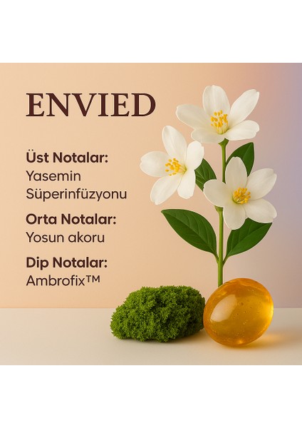 Kadın Parfümü 50 ml - Çiçeksi & Tatlı - Yoğun ve Kalıcı - Envied modelleri