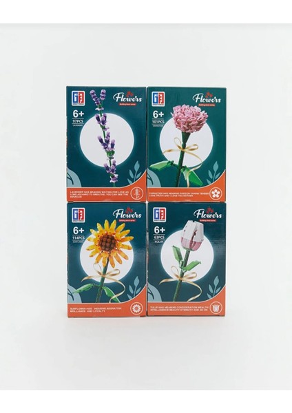 1 Adet Flowers Çiçek Puzzle Oyuncak (Random) fırsatları