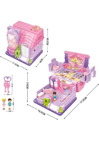 QF2910-11-12-13-14-15 Işıklı Müzikli Aksesuarlı Ev Serisi Açılıp-Katlanır fiyatları