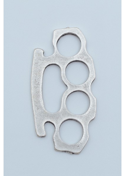 Muşta Gümüş Kaplama Kolye Ucu